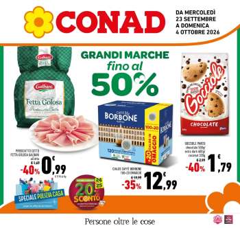 Volantino Conad - 23/9/2026 - 3/10/2026.