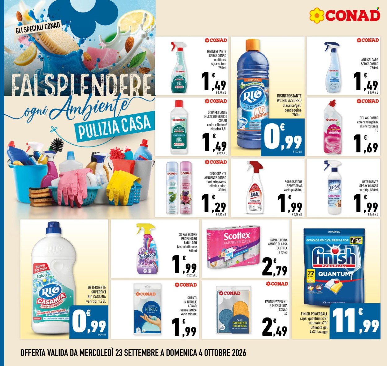 Volantino Conad - 23/9/2026 - 3/10/2026. Pagina 20