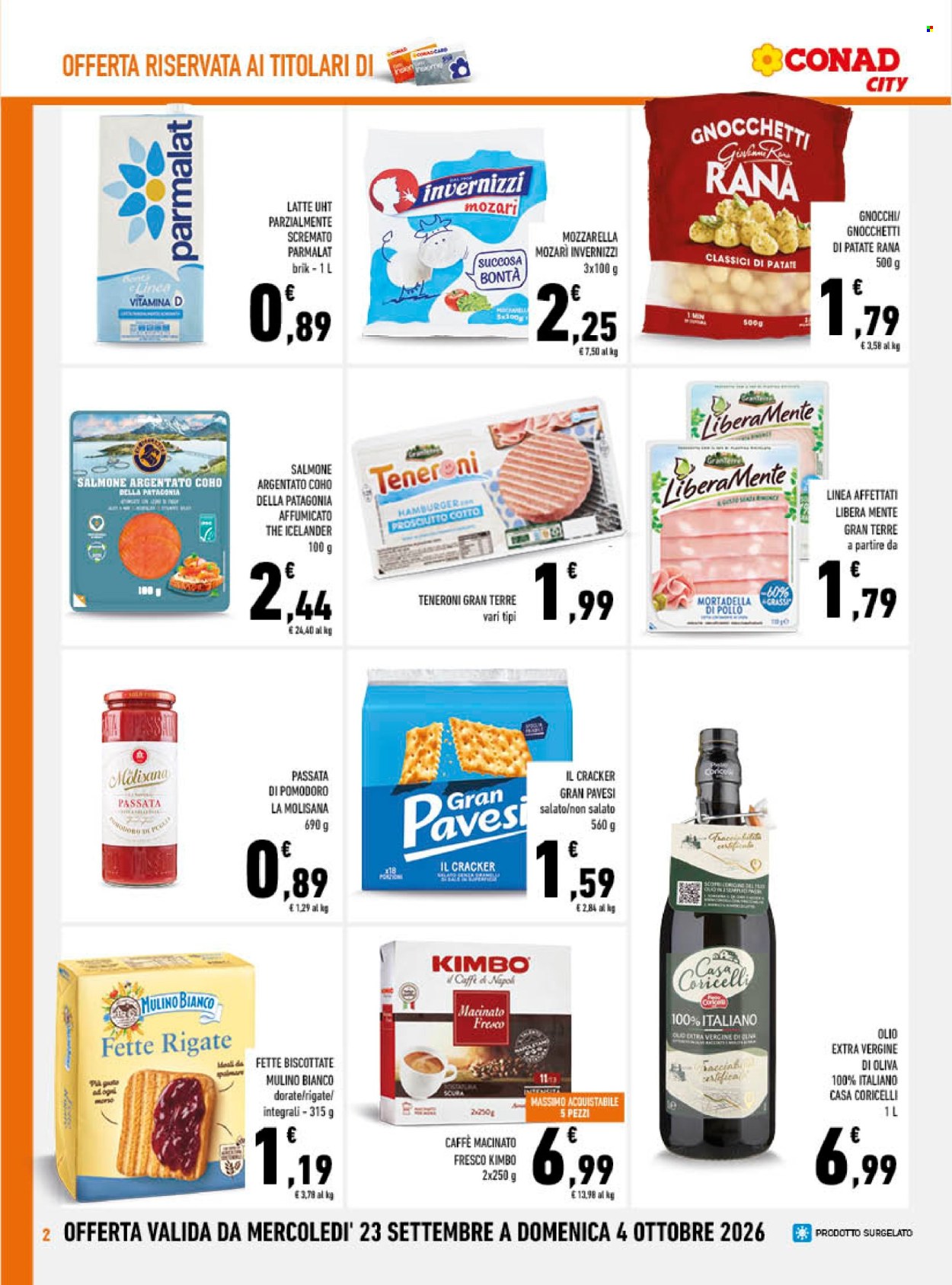 Volantino Conad - 23/9/2026 - 4/10/2026. Pagina 2