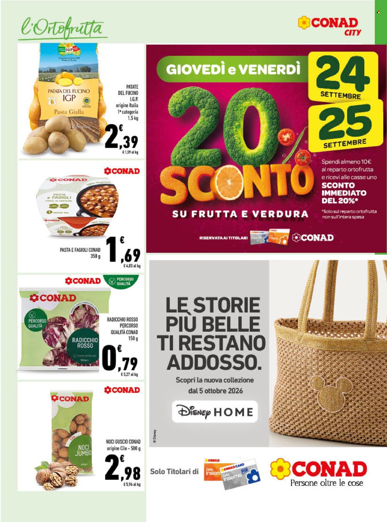 Volantino Conad - 23/9/2026 - 4/10/2026. Pagina 5