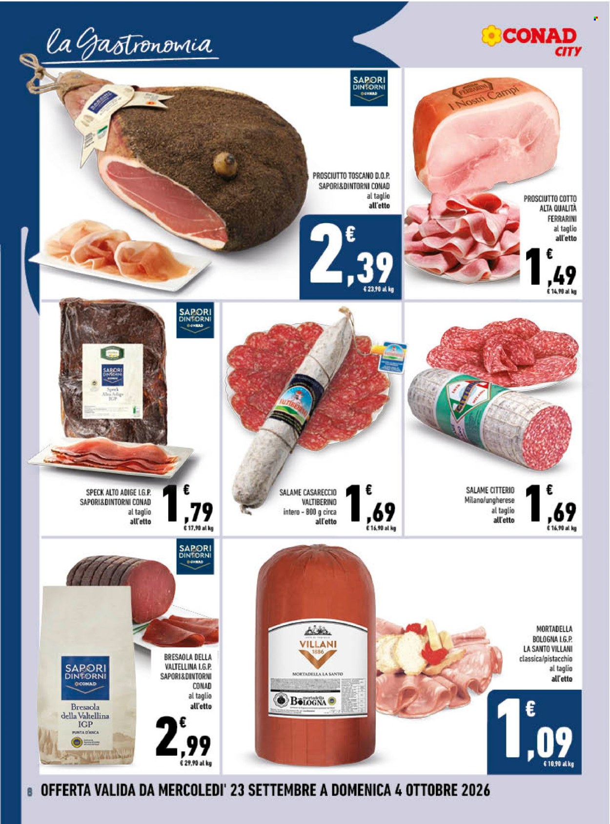 Volantino Conad - 23/9/2026 - 4/10/2026. Pagina 8