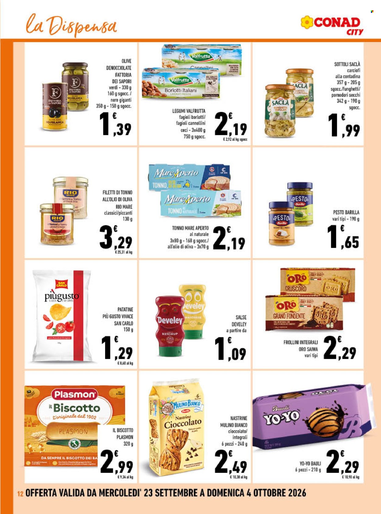 Volantino Conad - 23/9/2026 - 4/10/2026. Pagina 12