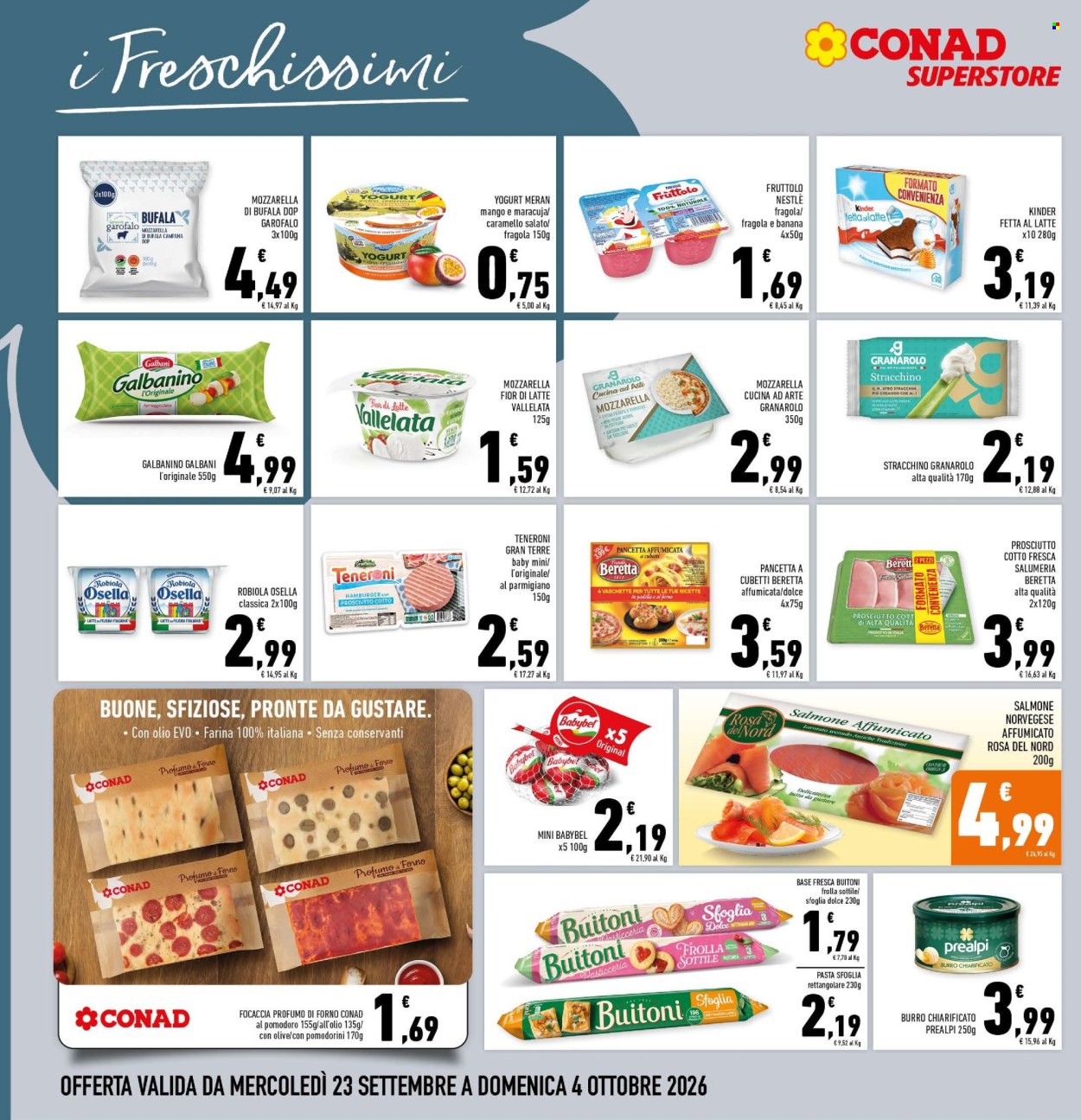Volantino Conad Superstore - 23/9/2026 - 3/10/2026. Pagina 12