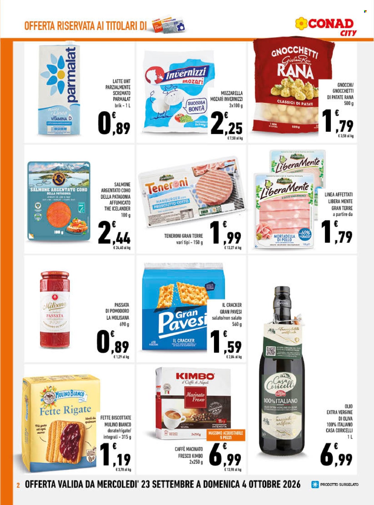 Volantino Conad - 23/9/2026 - 4/10/2026. Pagina 2