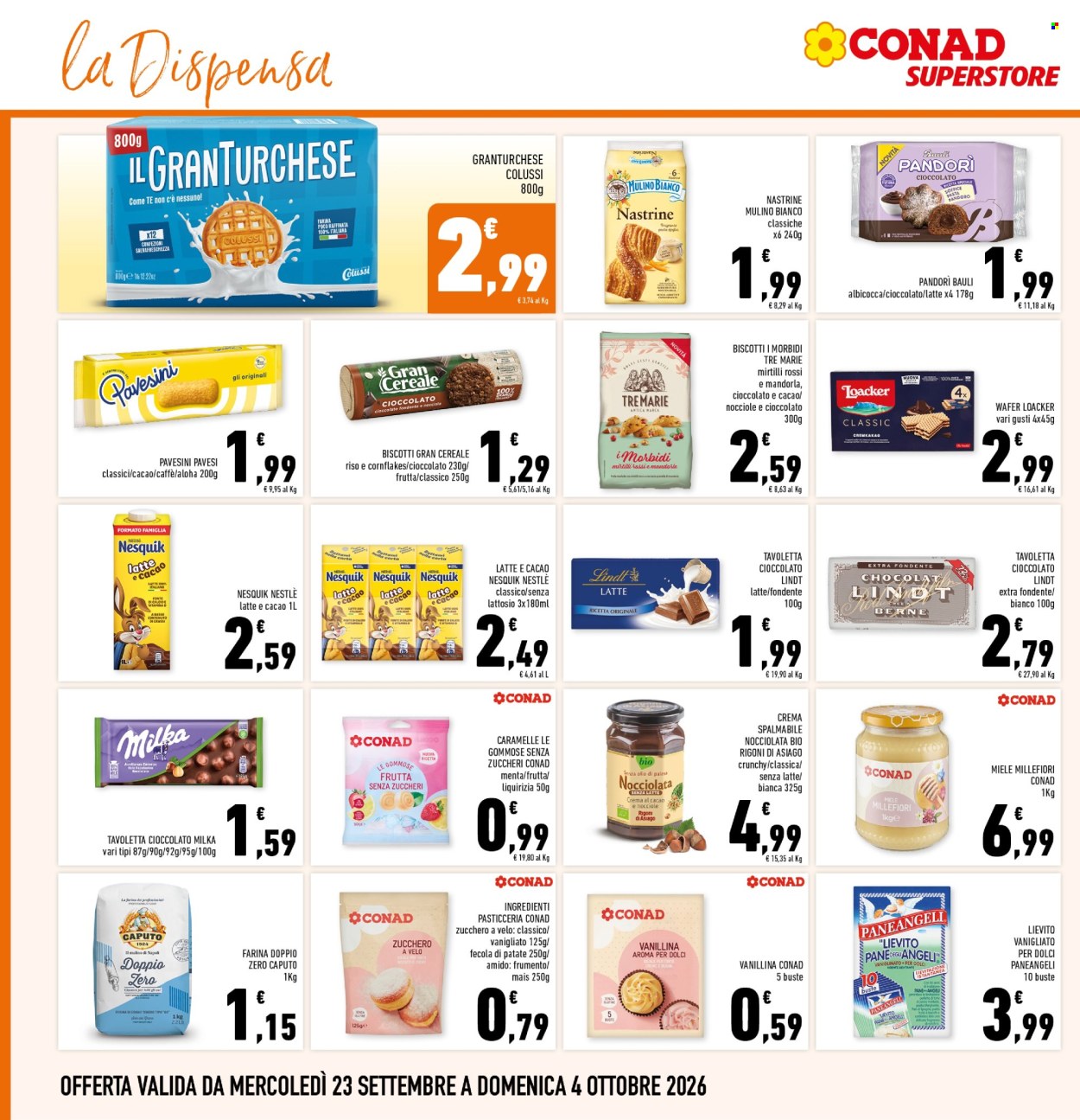 Volantino Conad Superstore - 23/9/2026 - 3/10/2026. Pagina 16