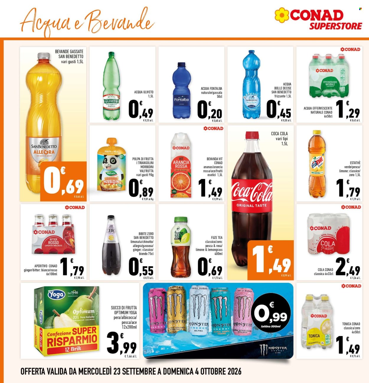 Volantino Conad Superstore - 23/9/2026 - 3/10/2026. Pagina 20