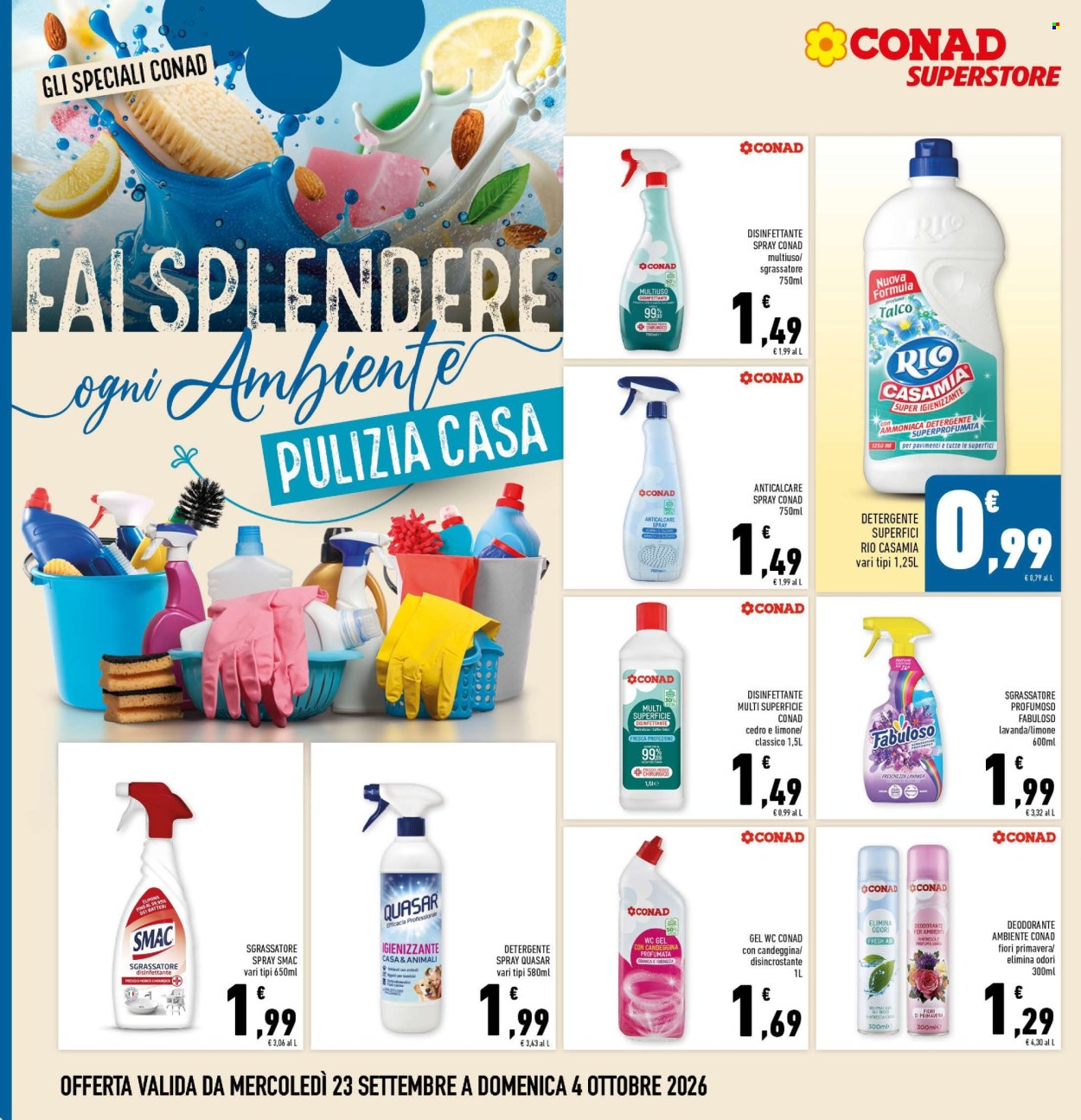 Volantino Conad Superstore - 23/9/2026 - 3/10/2026. Pagina 28