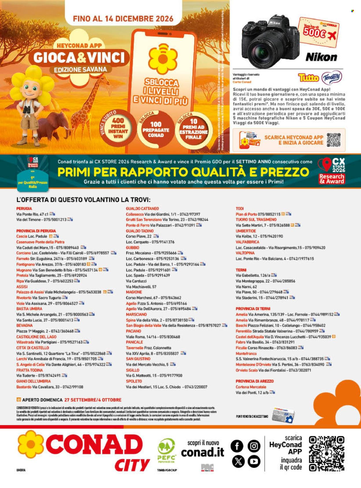 Volantino Conad - 23/9/2026 - 4/10/2026. Pagina 16