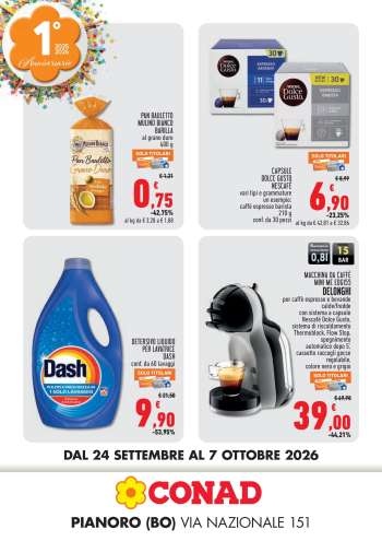 Volantino Conad - 24/9/2026 - 7/10/2026.