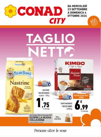 Volantino Conad - 23/9/2026 - 4/10/2026.