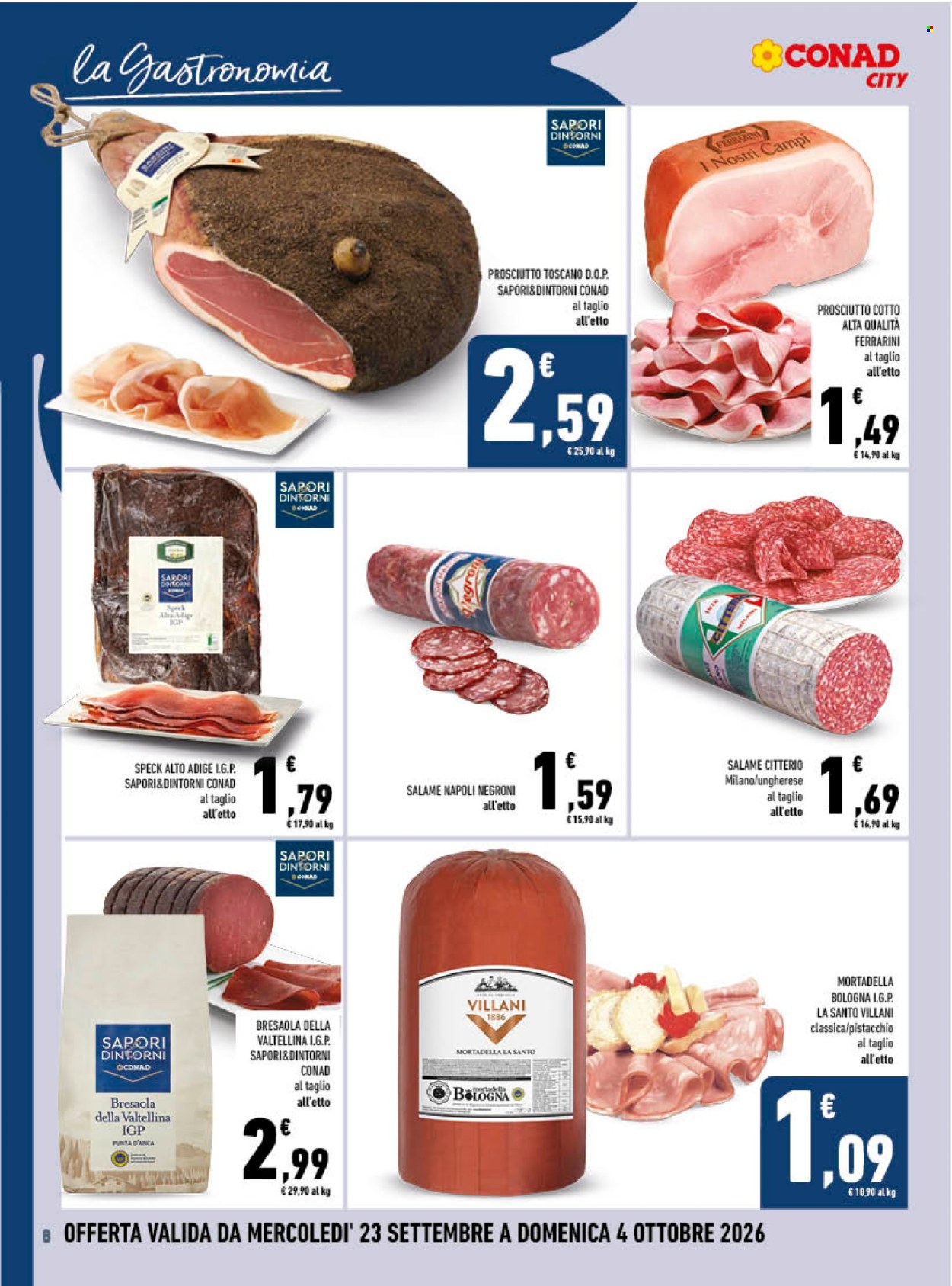 Volantino Conad - 23/9/2026 - 4/10/2026. Pagina 8