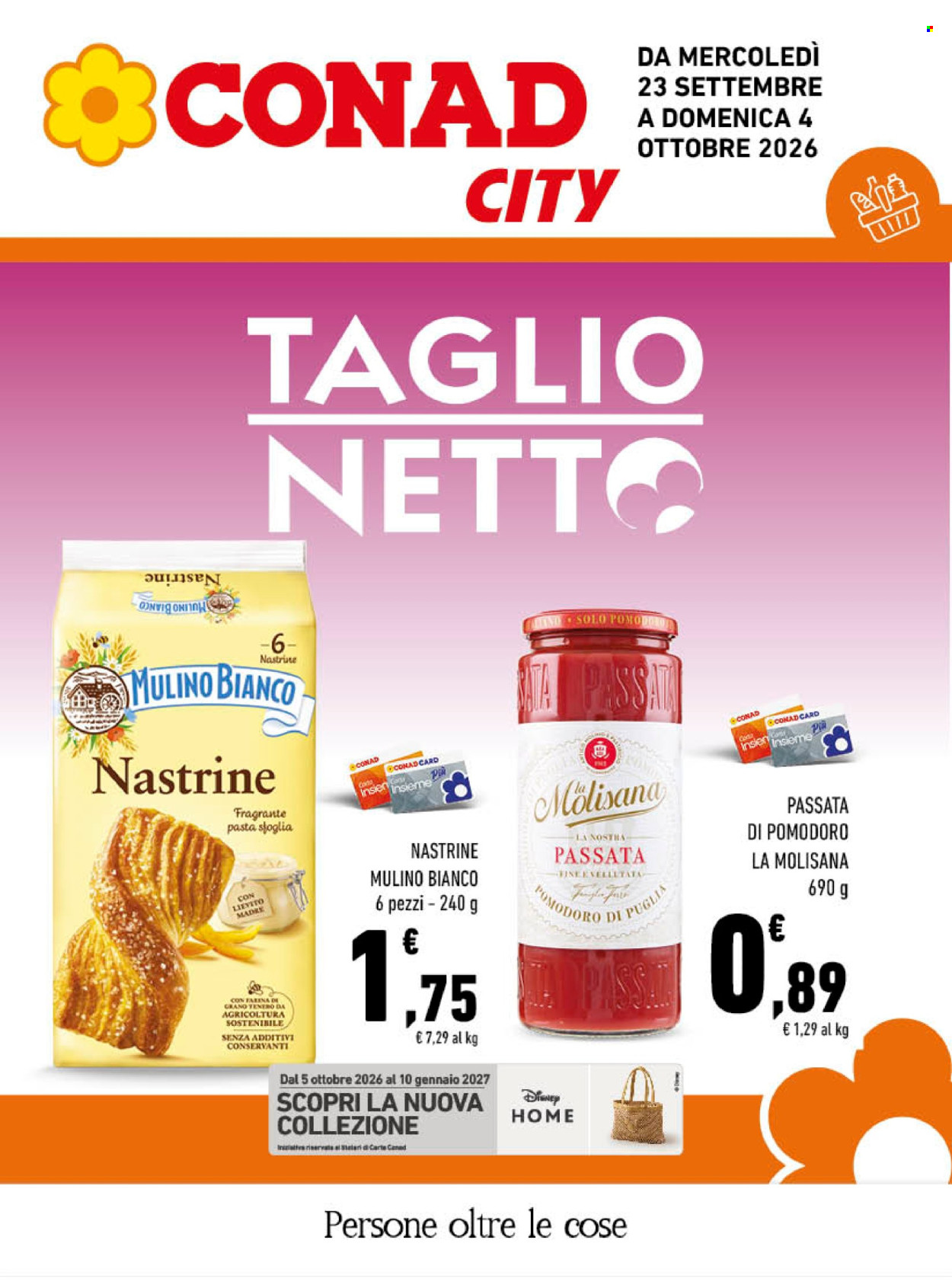 Volantino Conad - 23/9/2026 - 4/10/2026. Pagina 1