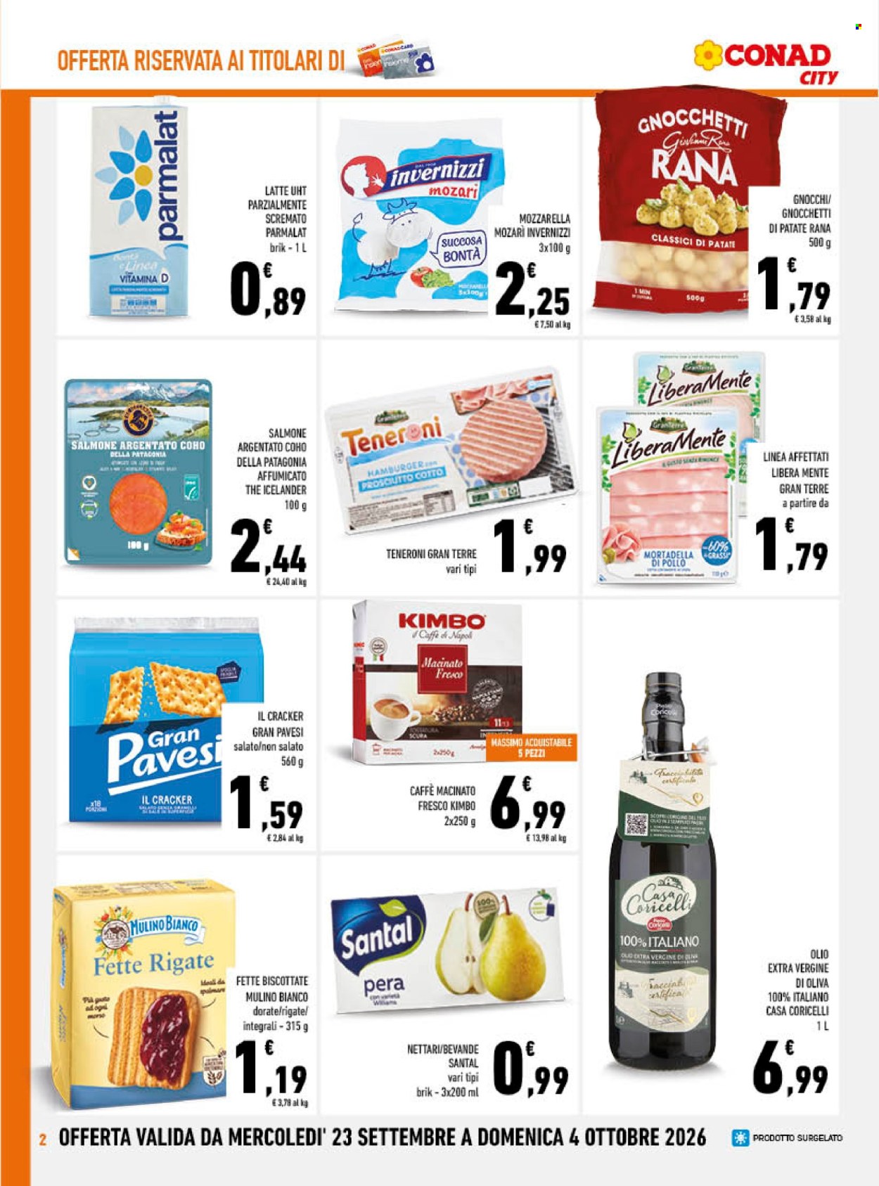 Volantino Conad - 23/9/2026 - 4/10/2026. Pagina 2