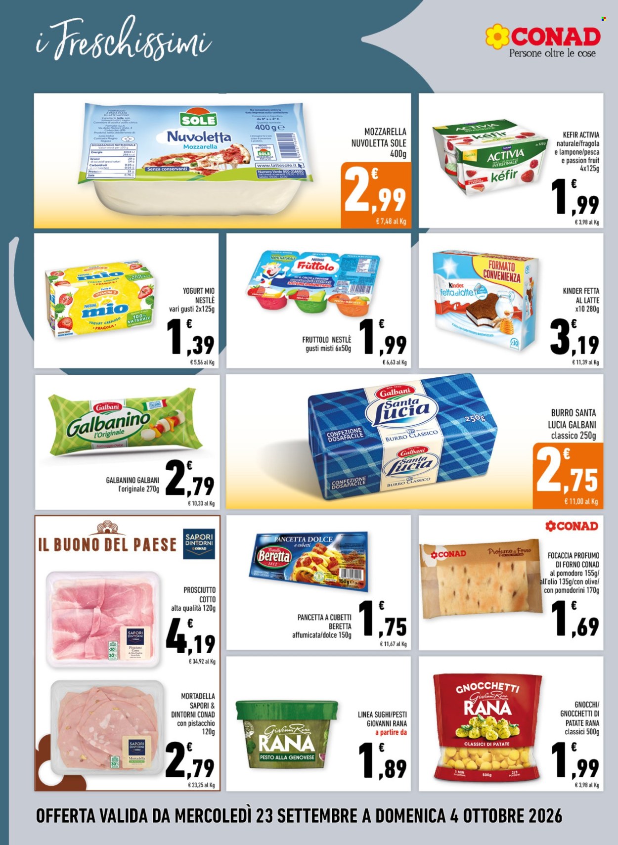 Volantino Conad - 23/9/2026 - 3/10/2026. Pagina 8