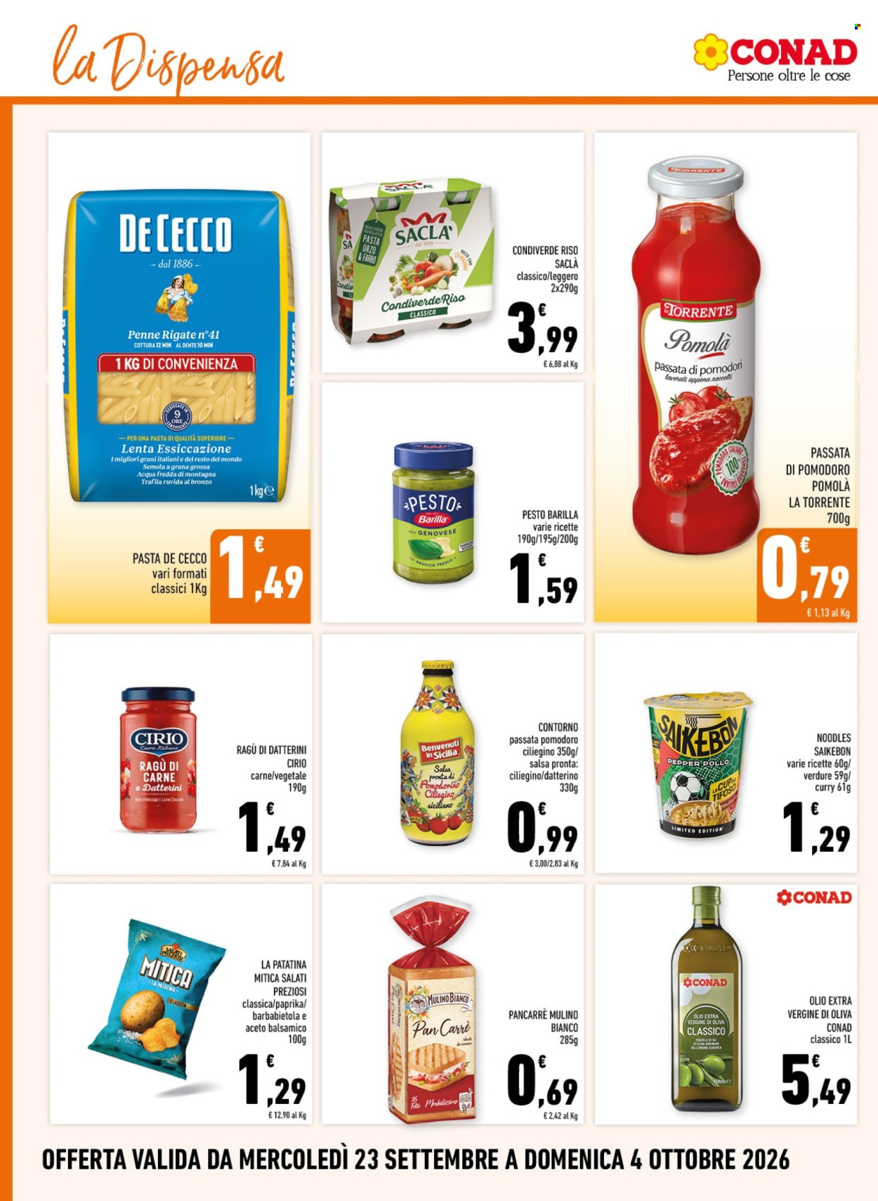 Volantino Conad - 23/9/2026 - 3/10/2026. Pagina 12