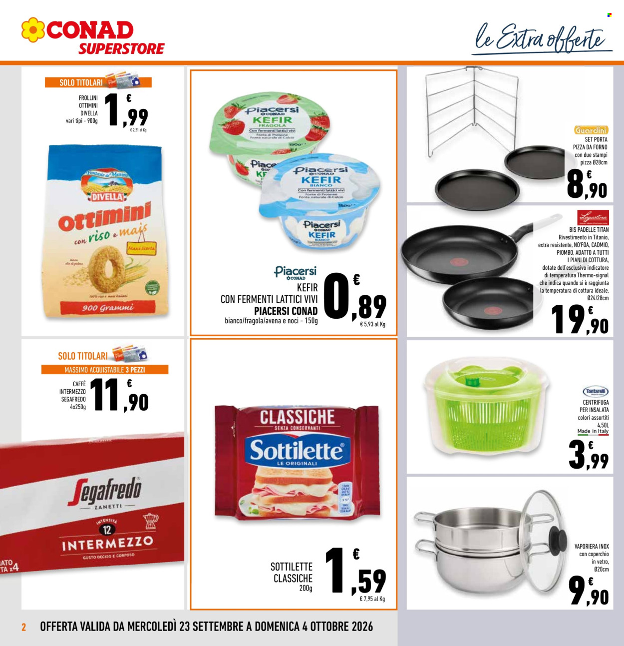 Volantino Conad Superstore - 23/9/2026 - 4/10/2026. Pagina 2