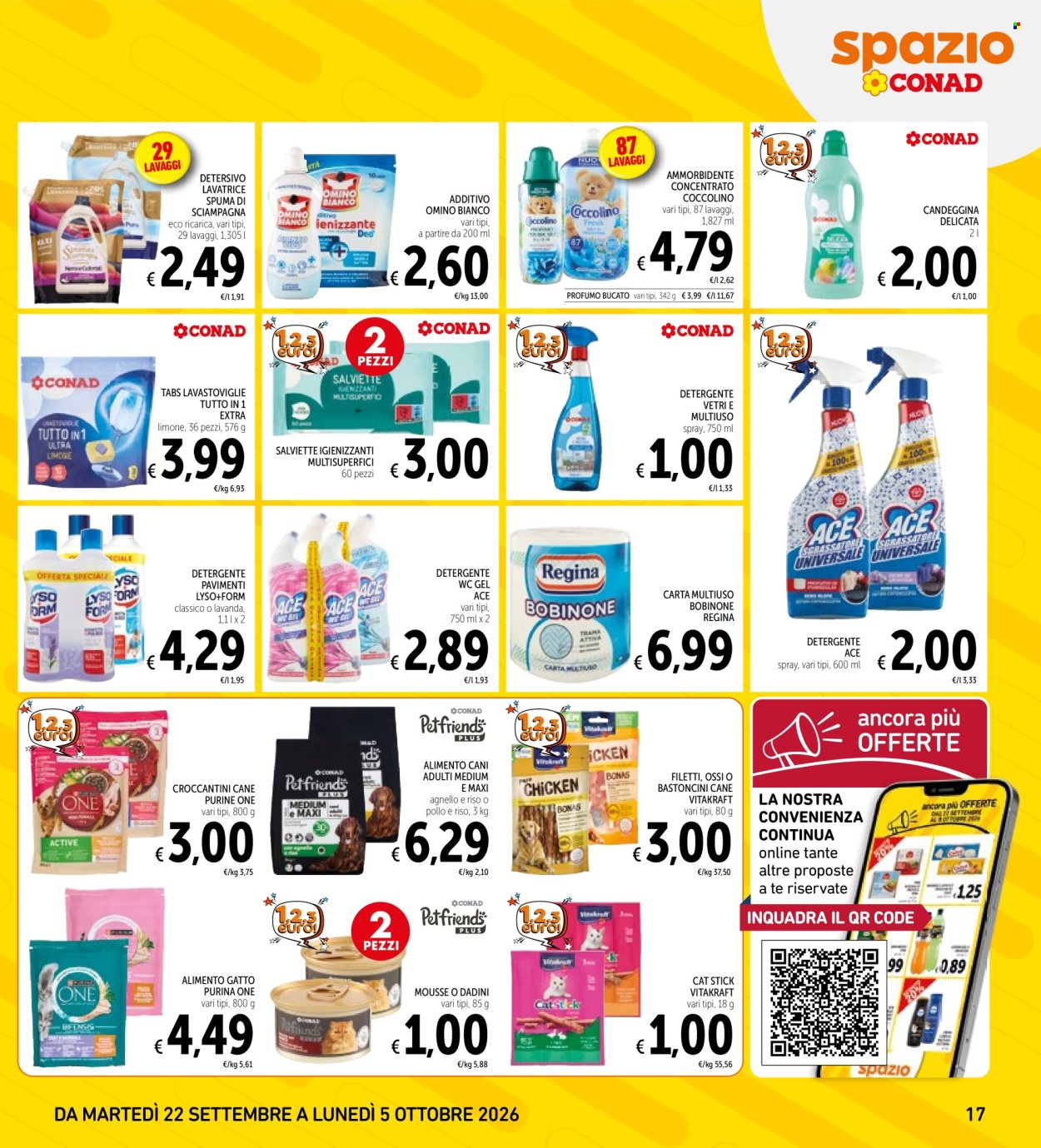 Volantino Spazio Conad - 22/9/2026 - 5/10/2026. Pagina 17