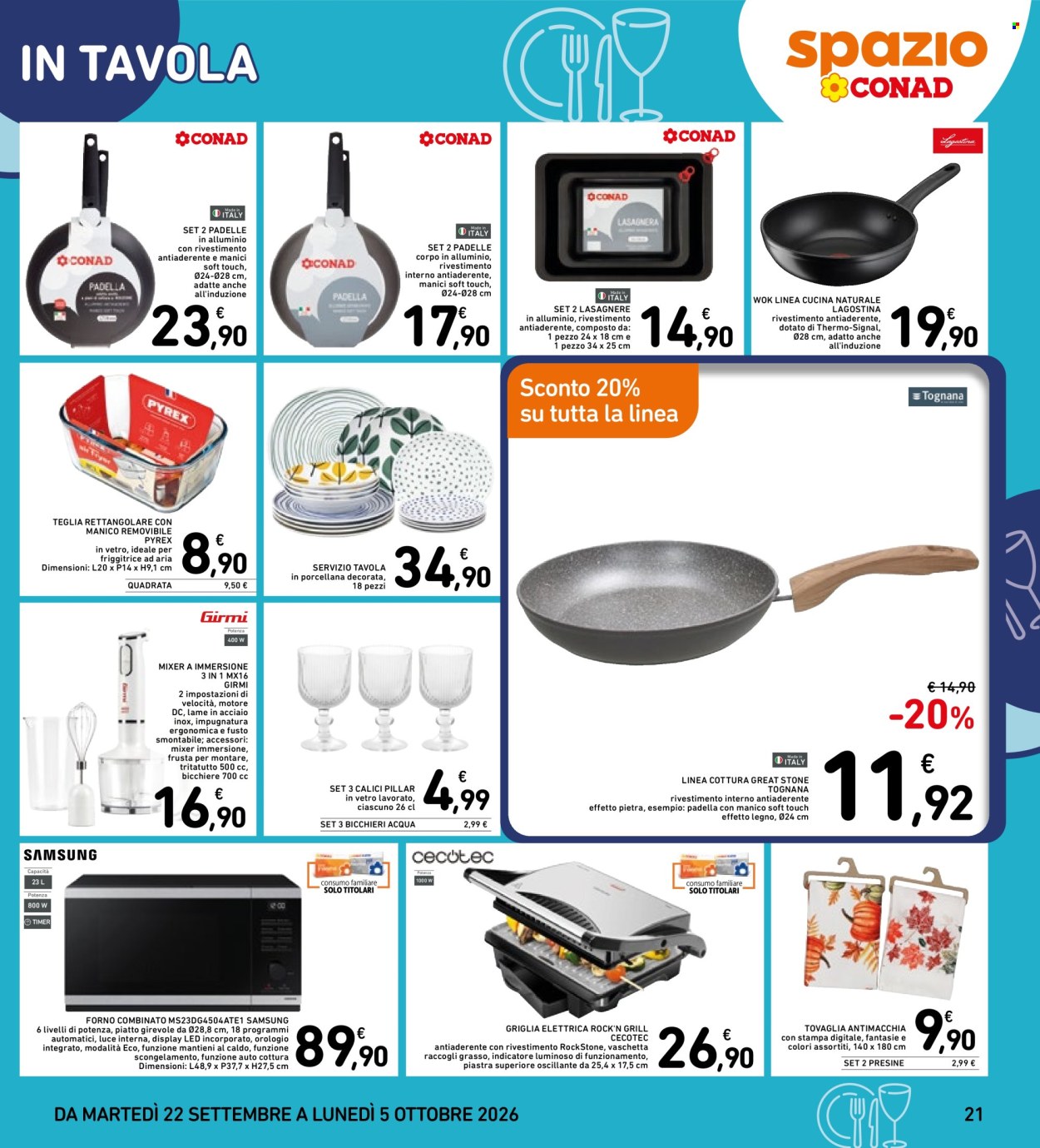Volantino Spazio Conad - 22/9/2026 - 5/10/2026. Pagina 21