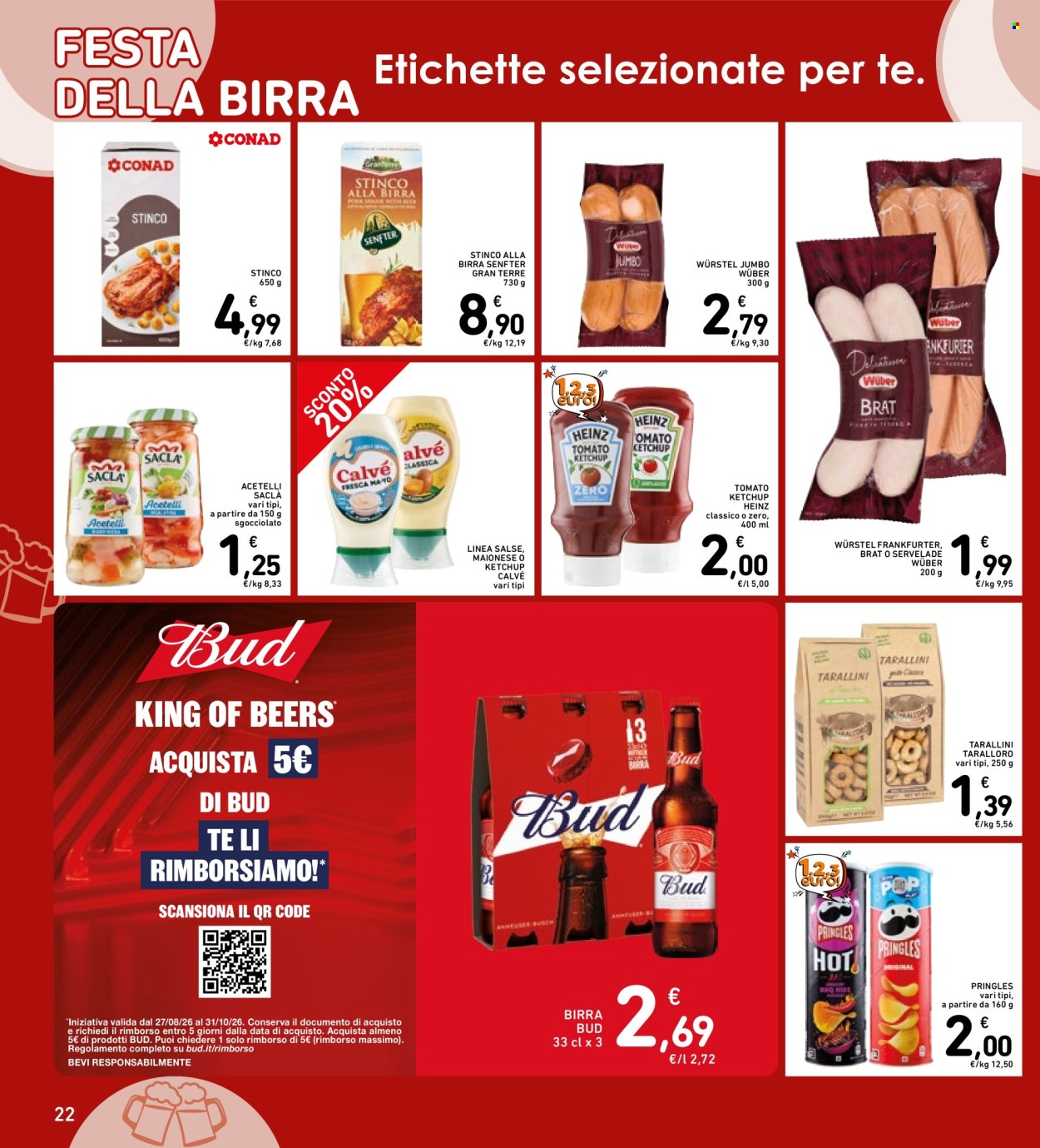 Volantino Spazio Conad - 22/9/2026 - 5/10/2026. Pagina 22