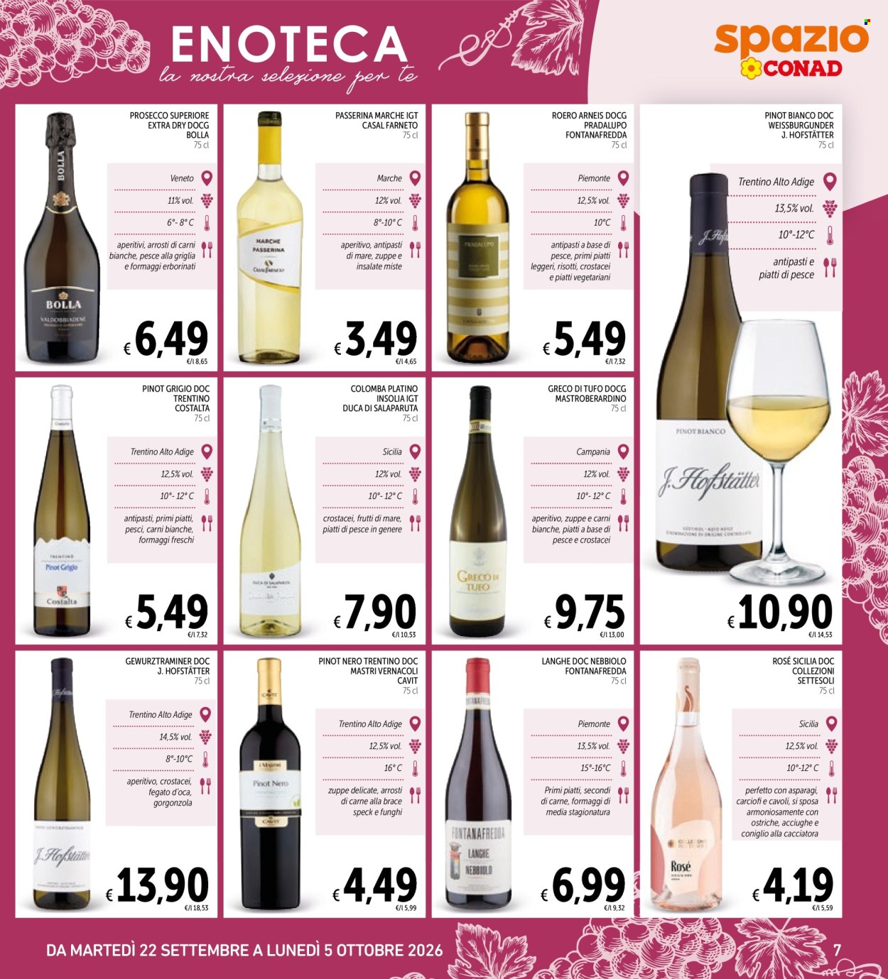 Volantino Spazio Conad - 22/9/2026 - 5/10/2026. Pagina 7