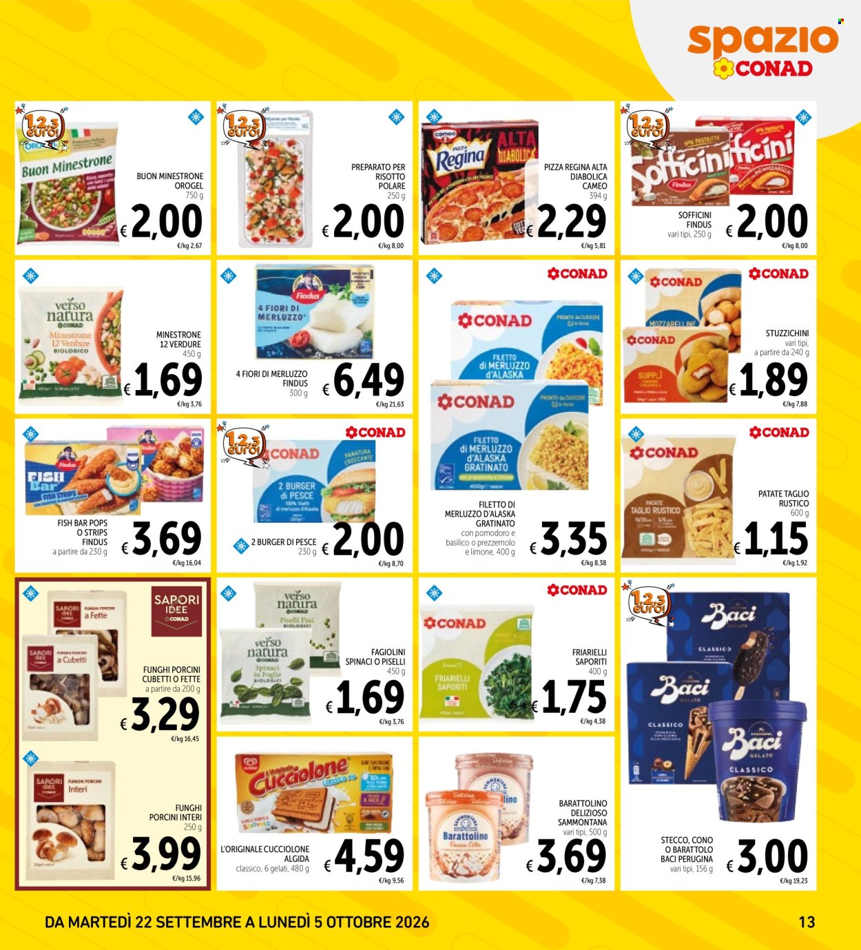 Volantino Spazio Conad - 22/9/2026 - 5/10/2026. Pagina 13