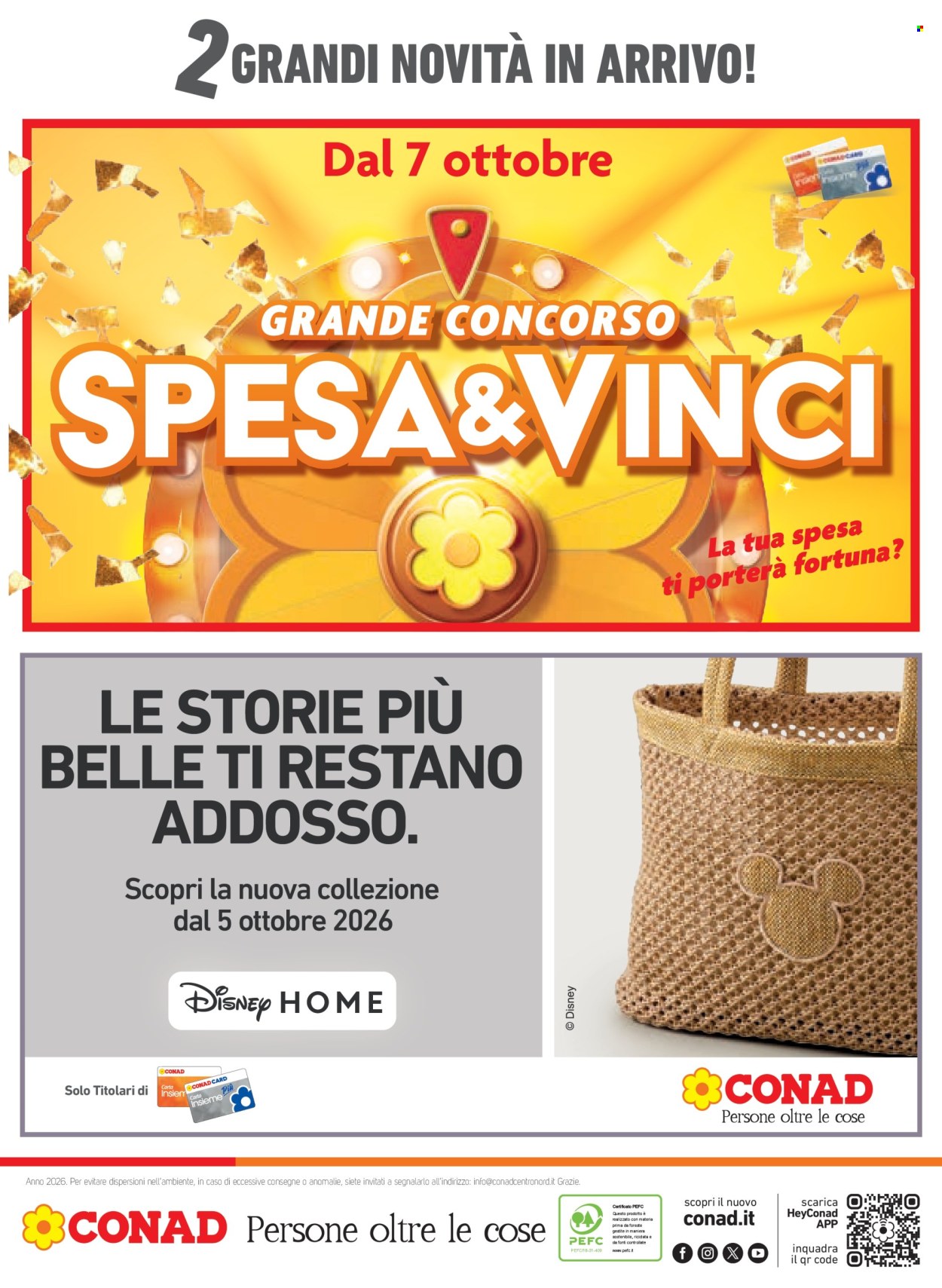 Volantino Margherita Conad - 23/9/2026 - 6/10/2026. Pagina 20