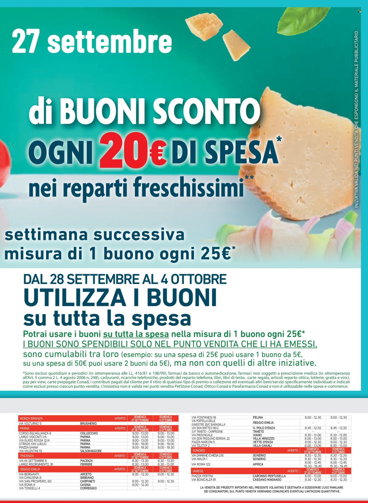 Volantino Conad City - 23/9/2026 - 6/10/2026. Pagina 3
