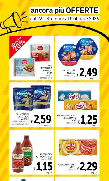 Volantino Spazio Conad - 22/9/2026 - 5/10/2026.