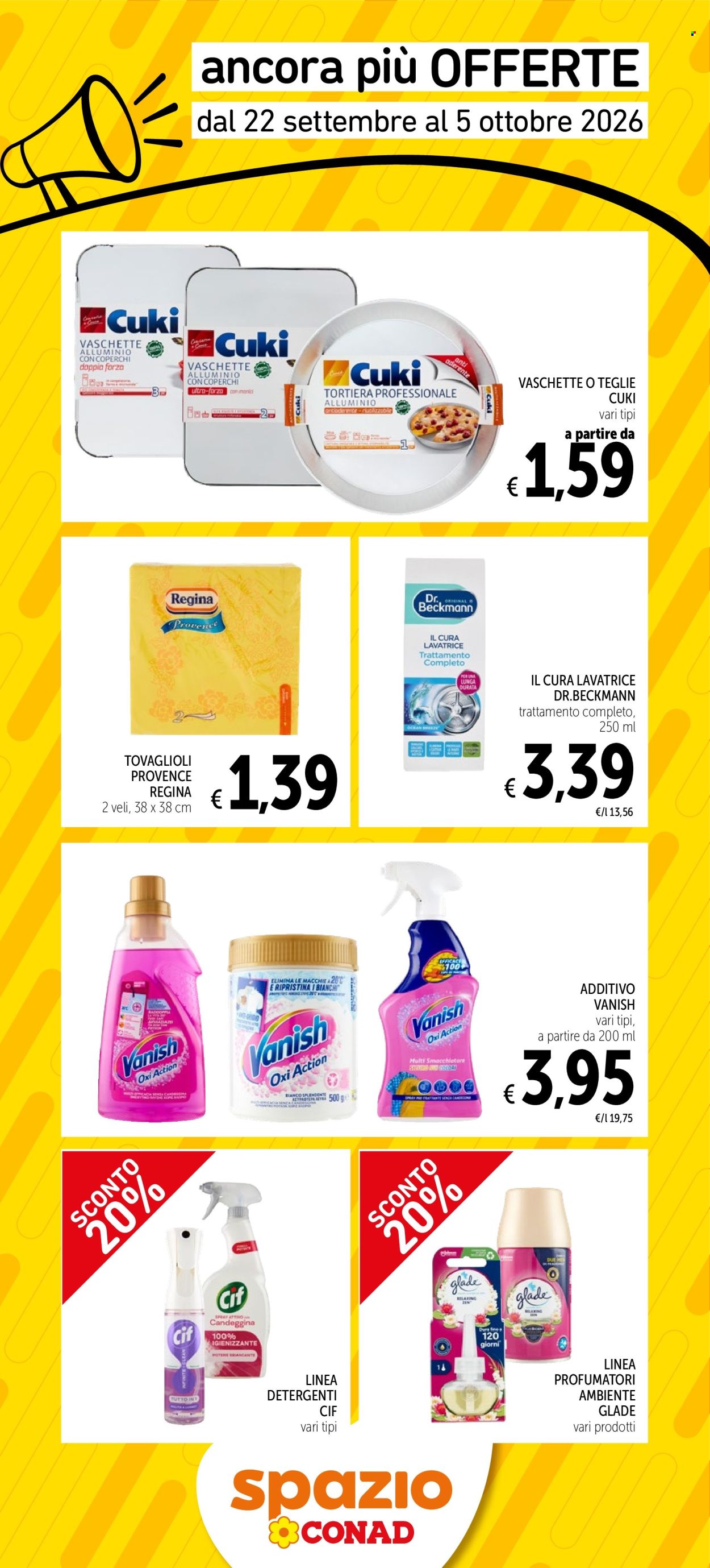 Volantino Spazio Conad - 22/9/2026 - 5/10/2026. Pagina 3