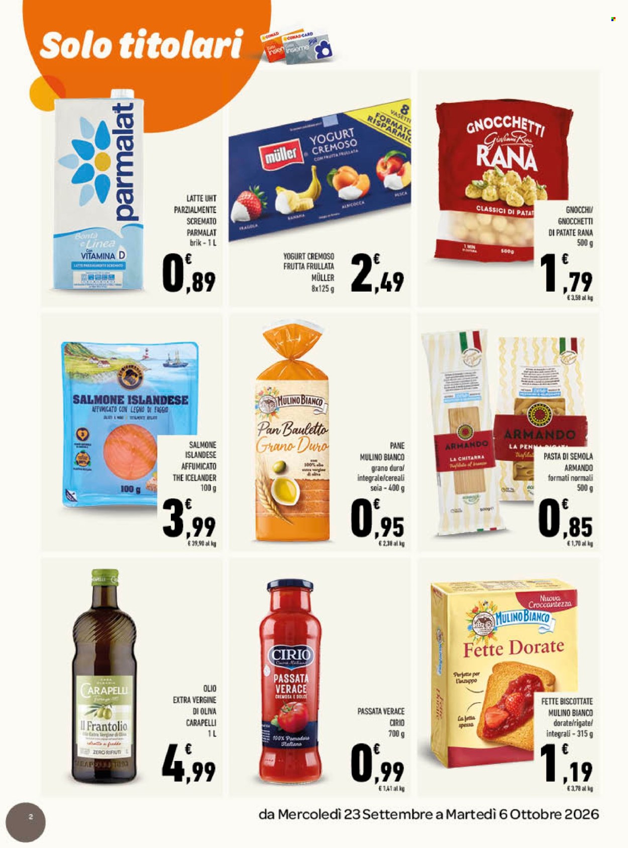 Volantino TuDay Conad - 23/9/2026 - 6/10/2026. Pagina 2