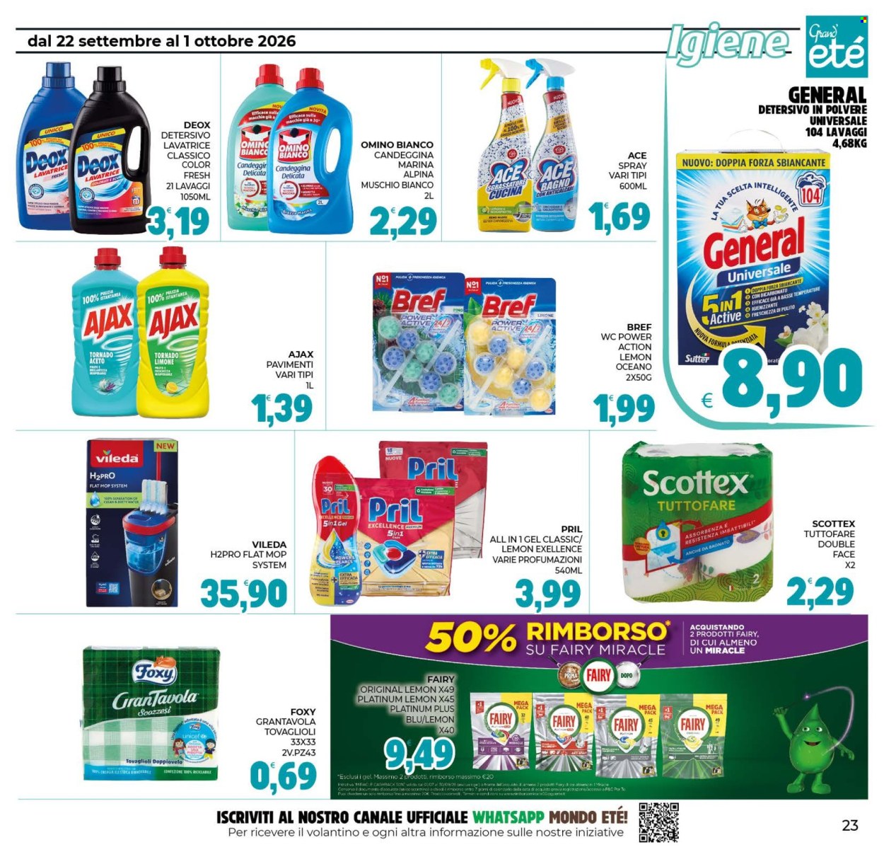 Volantino Eté - 22/9/2026 - 1/10/2026. Pagina 23