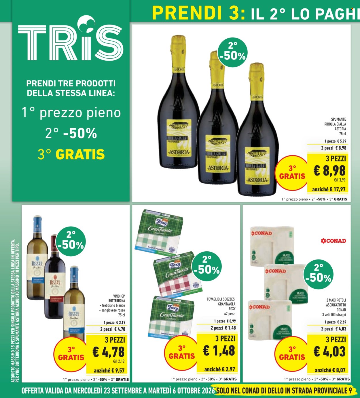 Volantino Conad - 23/9/2026 - 6/10/2026. Pagina 20