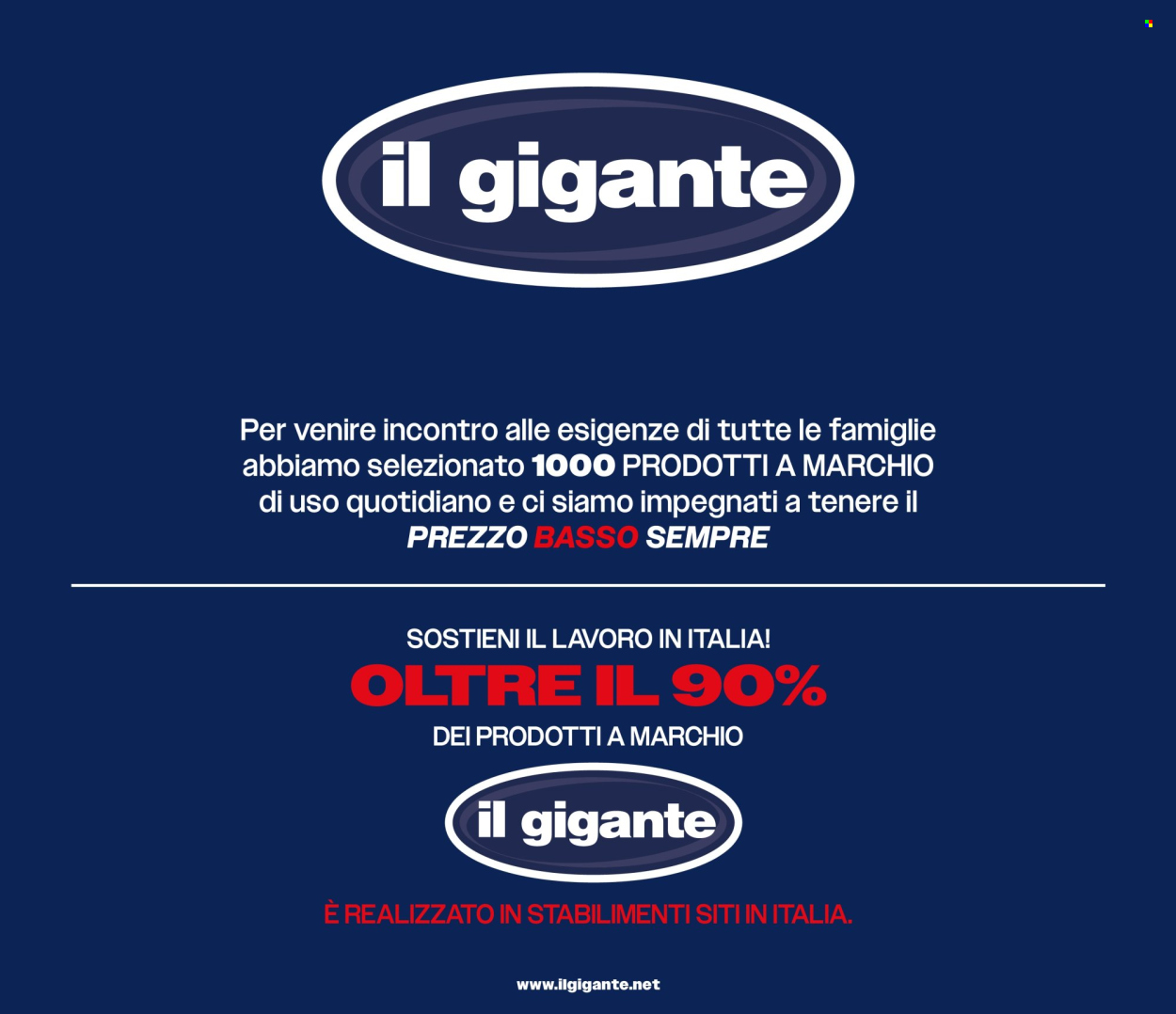Volantino Il Gigante - 21/9/2026 - 4/11/2026. Pagina 2