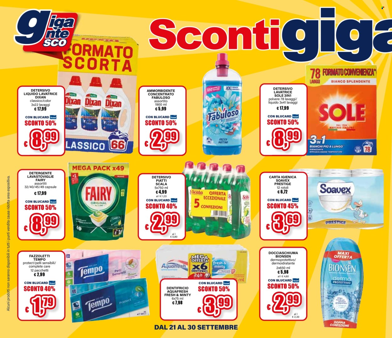 Volantino Il Gigante - 21/9/2026 - 30/9/2026. Pagina 2