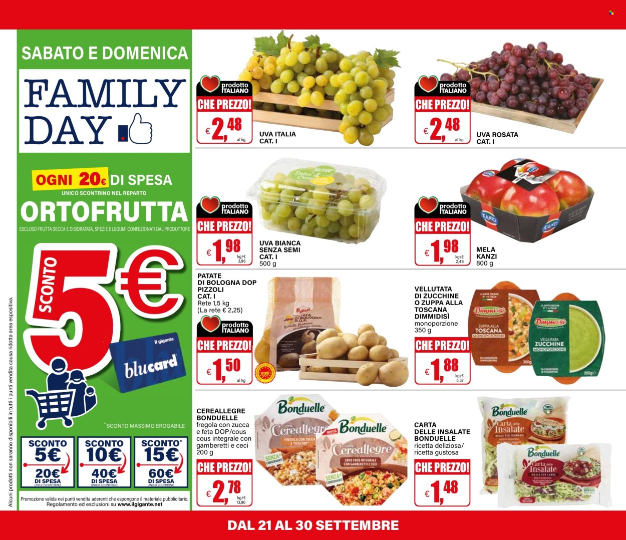 Volantino Il Gigante - 21/9/2026 - 30/9/2026. Pagina 16