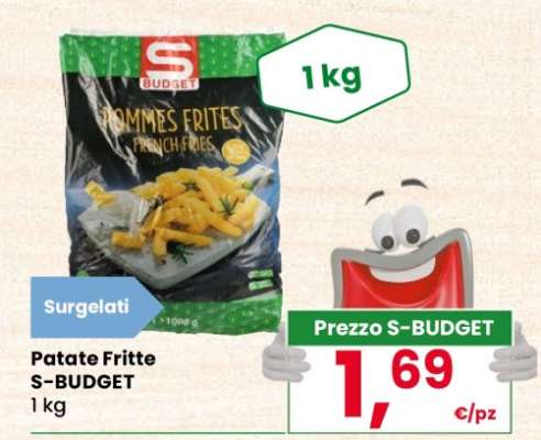 Patate fritte S-Budget