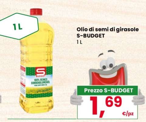 Olio di semi di girasole S-BUDGET