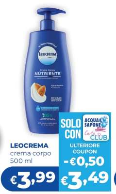 LEOCREMA crema corpo 500 ml