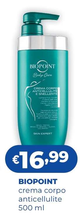 BIOPOINT crema corpo anticellulite