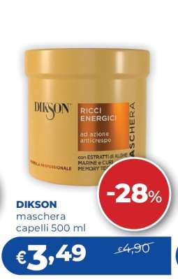 DIKSON maschera capelli 500 ml