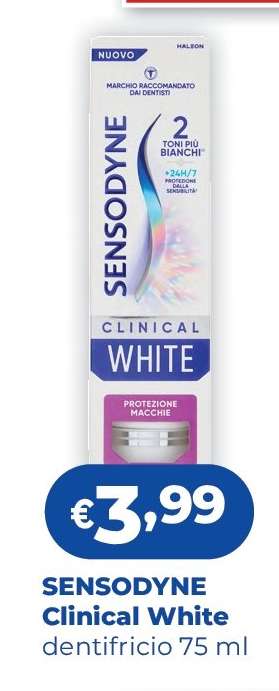 Sensodyne Clinical White