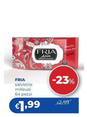 FRIA salviette milleusi 64 pezzi