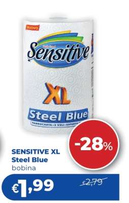 SENSITIVE XL Steel Blue bobina