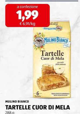 Tartelle Cuor di Mela