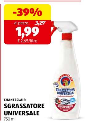 Chanteclair Sgrassatore Universale