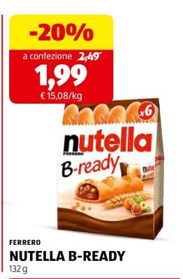 FERRERO nutella B-Ready