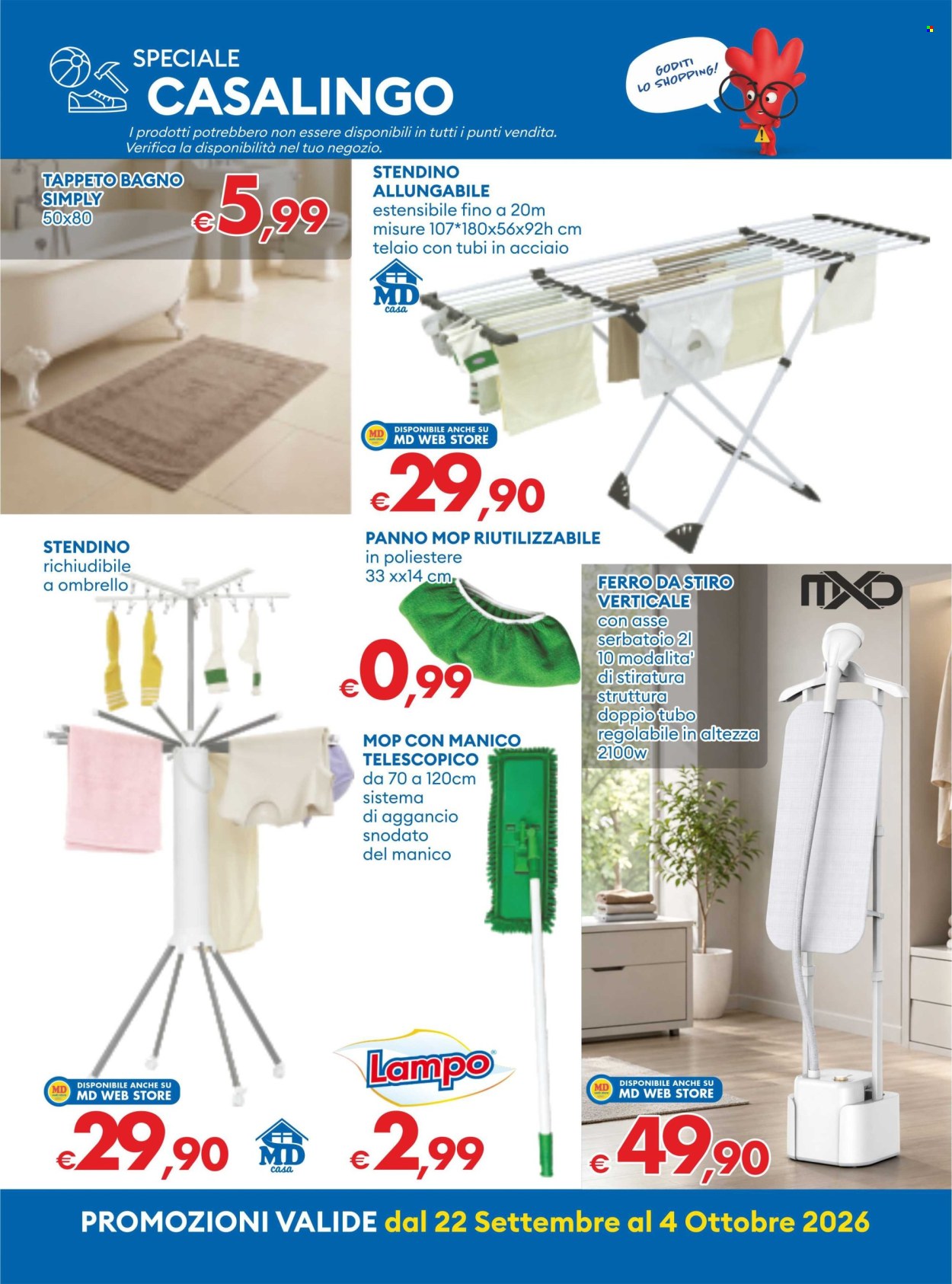 Volantino MD Discount - 22/9/2026 - 4/10/2026. Pagina 31