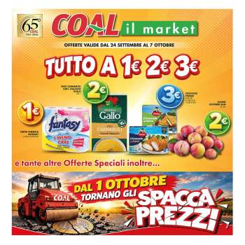 Volantino COAL - 24/9/2026 - 7/10/2026.