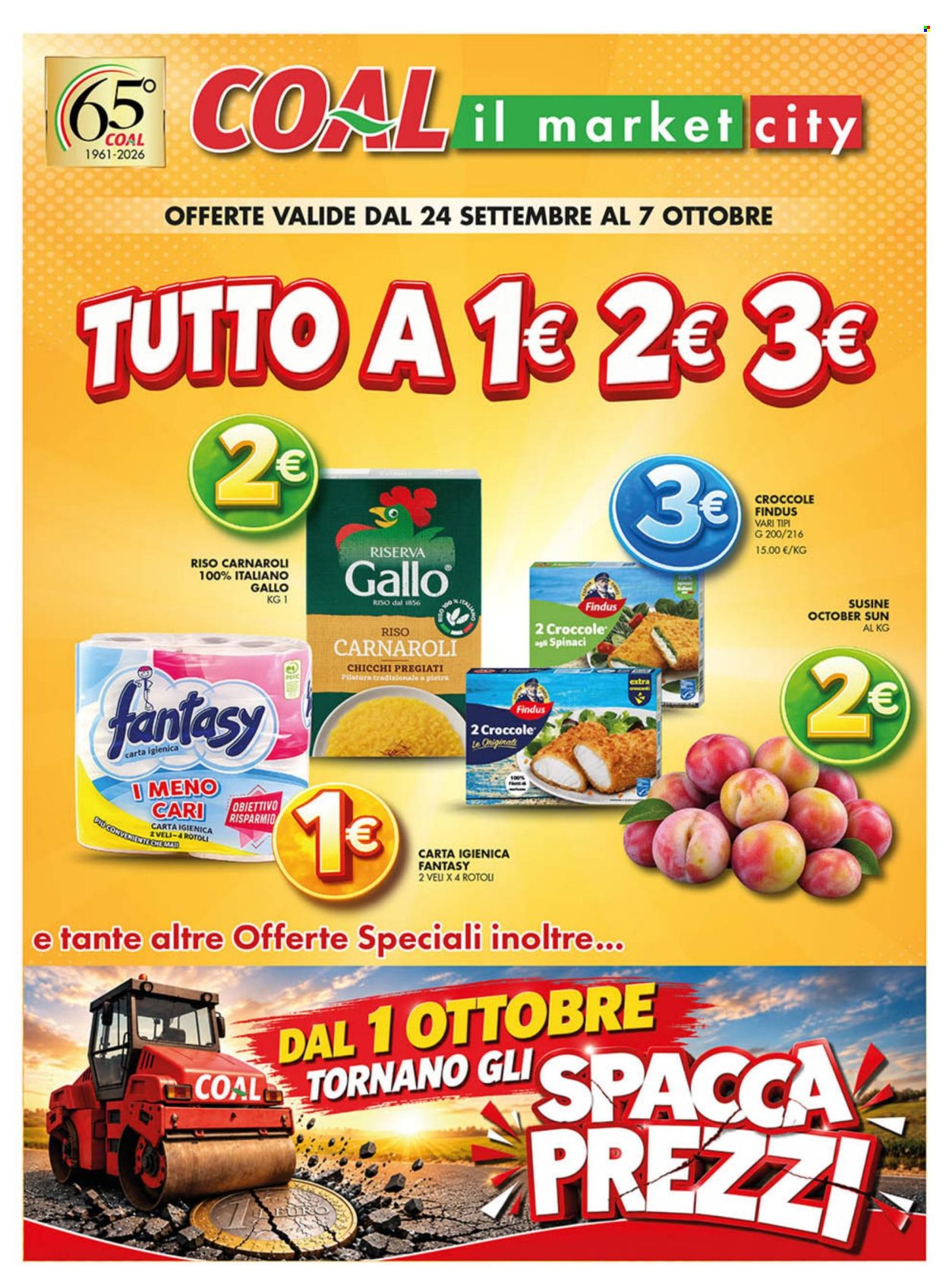 Volantino COAL - 24/9/2026 - 7/10/2026. Pagina 1