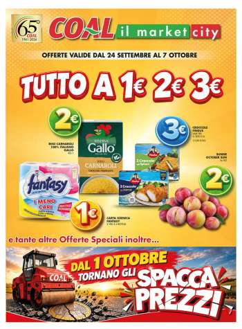 Volantino COAL - 24/9/2026 - 7/10/2026.